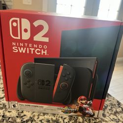 Nintendo Switch 2 Mario Kart World Bundle Brand New & sealed