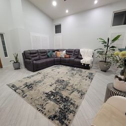 High-Quality Area Rug 7'10" x 10' - Good Condition