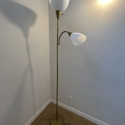 Mother Daughter Floor Lamp Gold