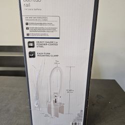 Glacier Bay 14 in. Bathtub Rail Safety Grab Bar in White 1005 152 290