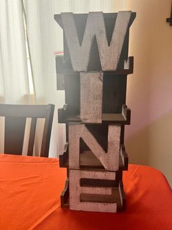 Wine bottle decor