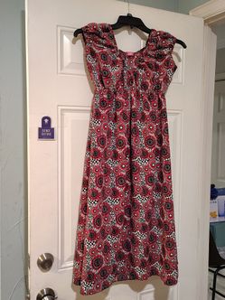 Hermoso vestido para embarazada