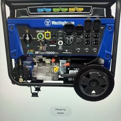 Brand NEW Westinghouse 12,500/9500-Watt Tri-Fuel Gas, Propane, Natural Gas Powered Portable Generator With Remote Start 