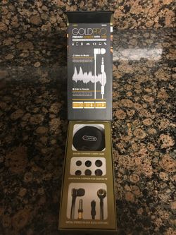 Gold pro- Premium earbuds with case