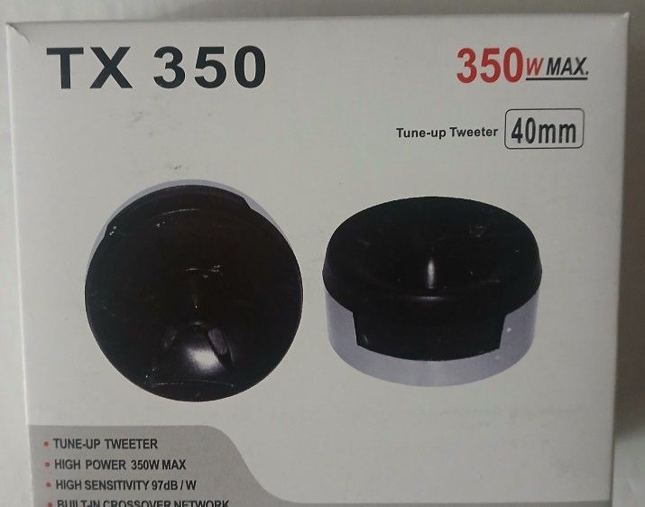 TX350 Audio Tweeters Brand New In The Box