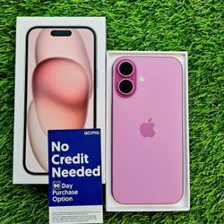 Apple IPhone 16 128gb  Unlocked, FREE Smartwach/ Headphones. Pay $1 Today Rest in payments. NO CREDIT NEEDED FINANCING
