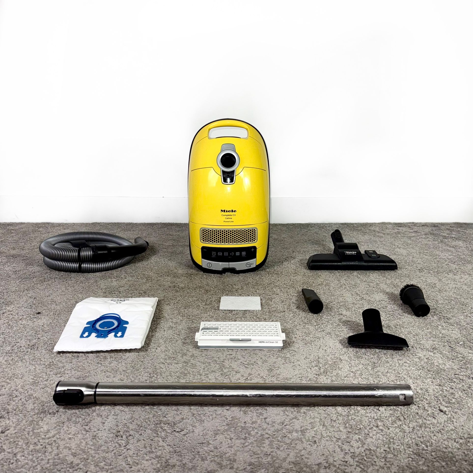 Miele Complete C3 Calima Canister Vacuum Cleaner w/ All Attachments