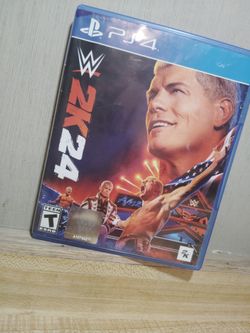PS4 WWE 2K24