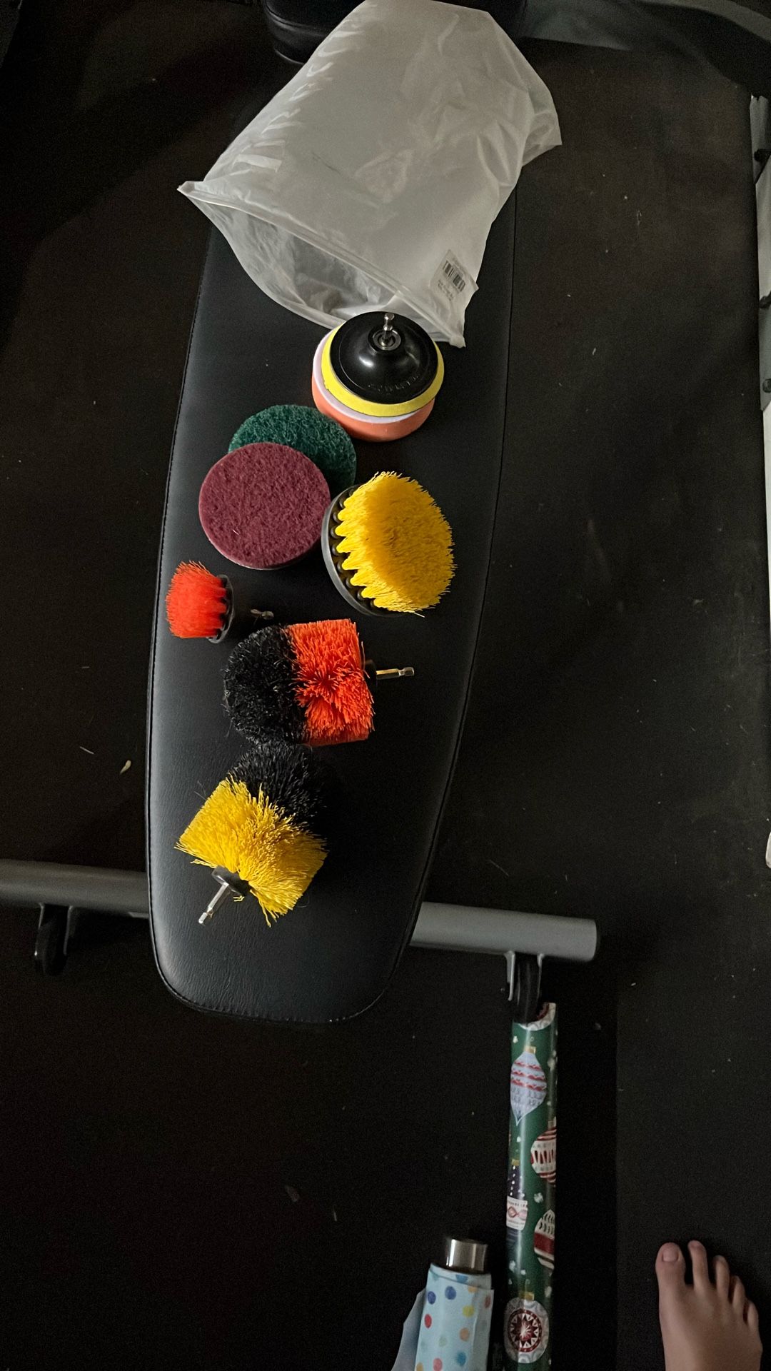Drill Brush Attachments