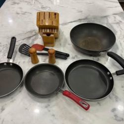 Assorted cookware