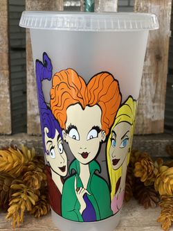 NEW*Custom Made Halloween Drink/ Coffee Venti Cup 