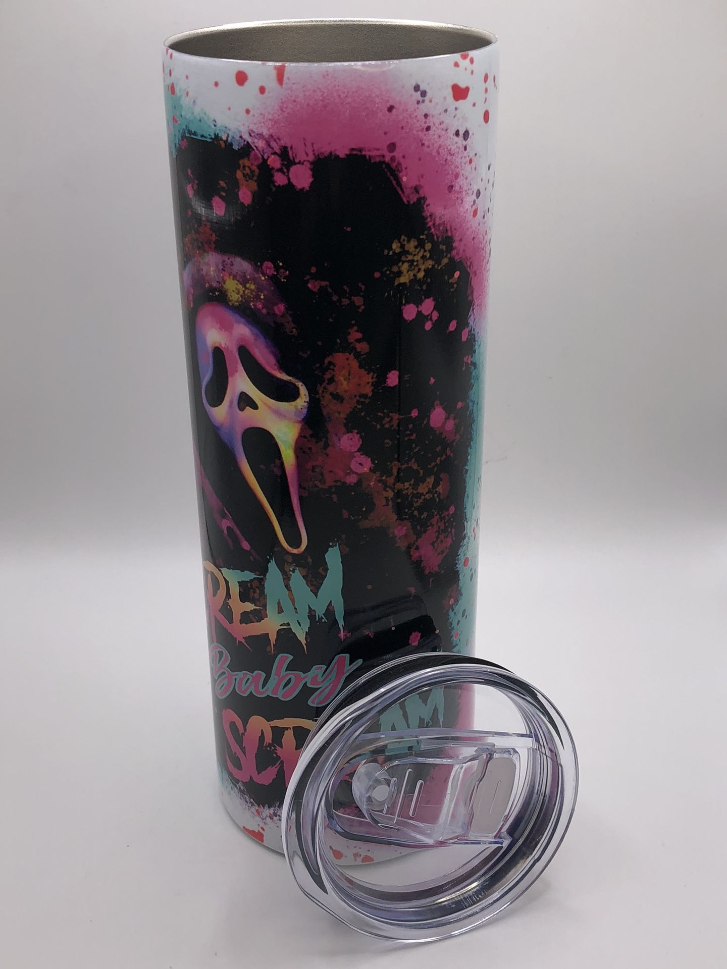 Tumblers Scream Tumbler Ghost Face Coffee Cups New In Box Stocking Stuffers