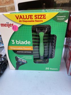 Value Size 20 Pick Of Disposable Razors