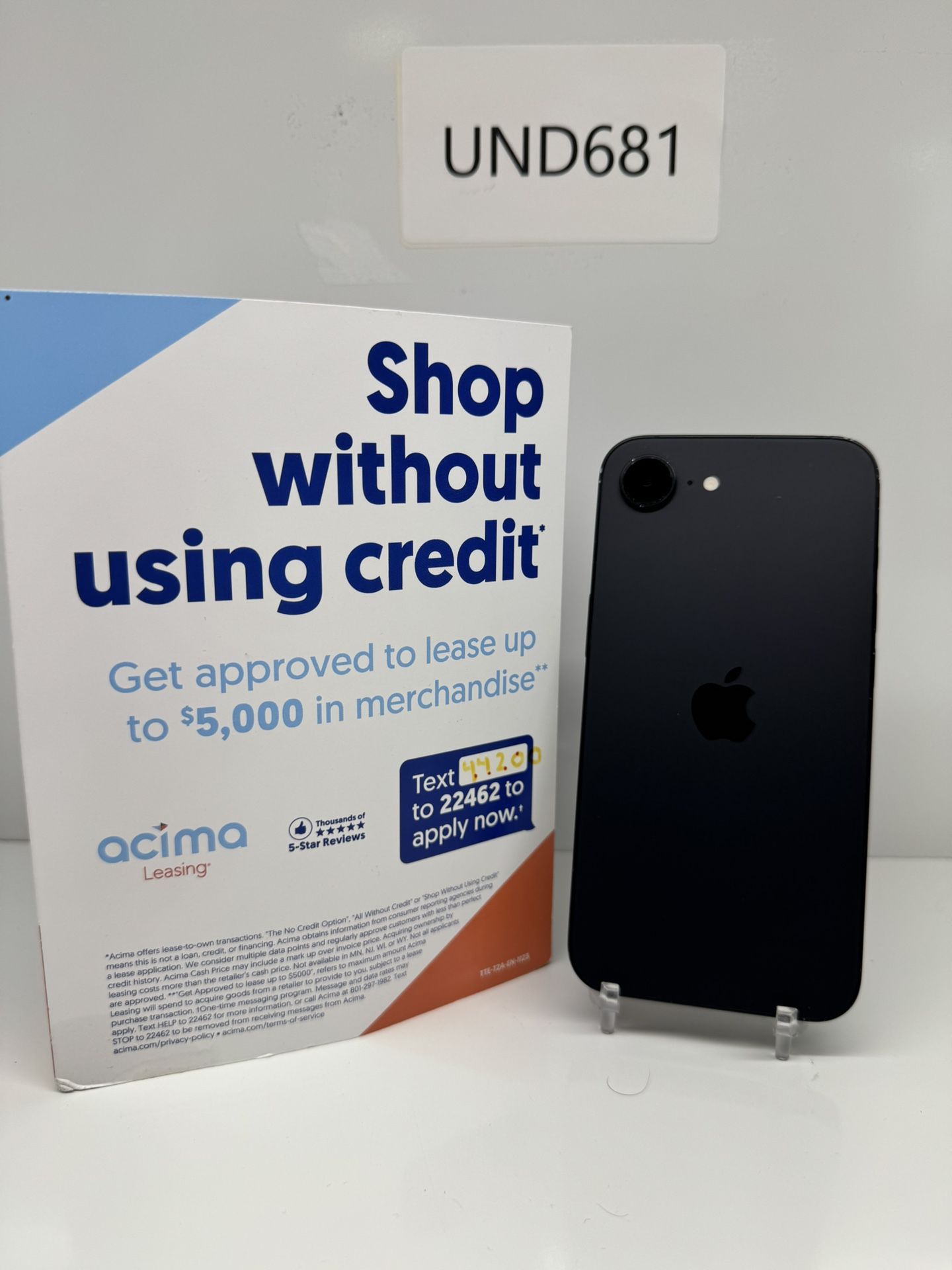 iPhone 16e (BOOST, 128GB) $50 DOWN NO CREDIT NEEDED #7817