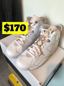 Air Jordan Gold Hoops 6 Size 9 Men