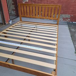Queen Size Wood Bed Frame