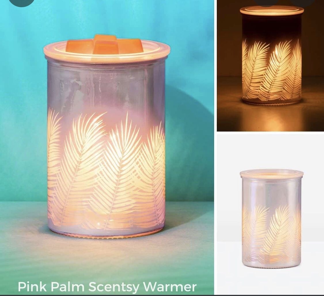 Pink Palm Wax Warmer
