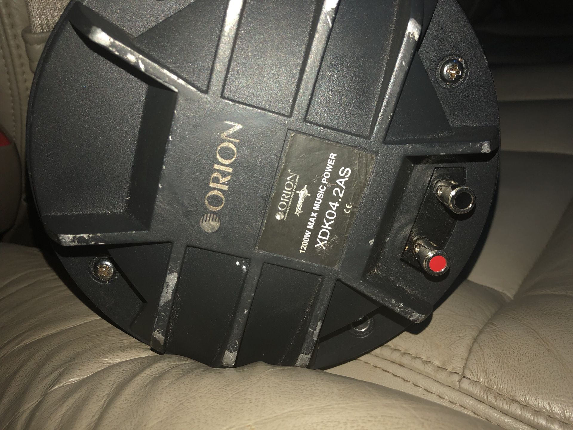 Orion 3" Aluminum Horn Driver 8 Ohm XDK04.2AS Compression 1200 Watts Max Power