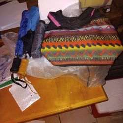Bag And Umbrellas
