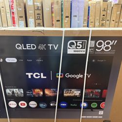 98”TCL QLED 4K SMART TV 