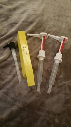 NEW Hair Product Bottle Pumps Gallon and 32 oz Wen - $5 - PARMA