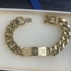 Louis Vuitton Chain-Link Bracelet