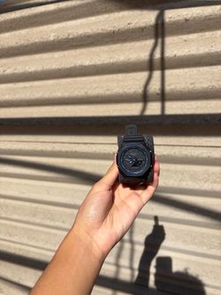 Casio G-Shock GA2100 Black with Blue dial