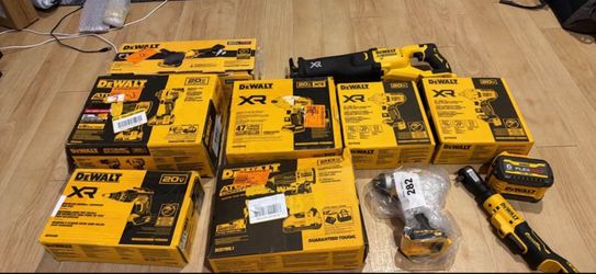 Dewalt tools brand new in box