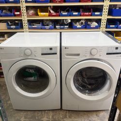 LG Washer and Dryer Front Load Set. 100% FULLY WORKING!