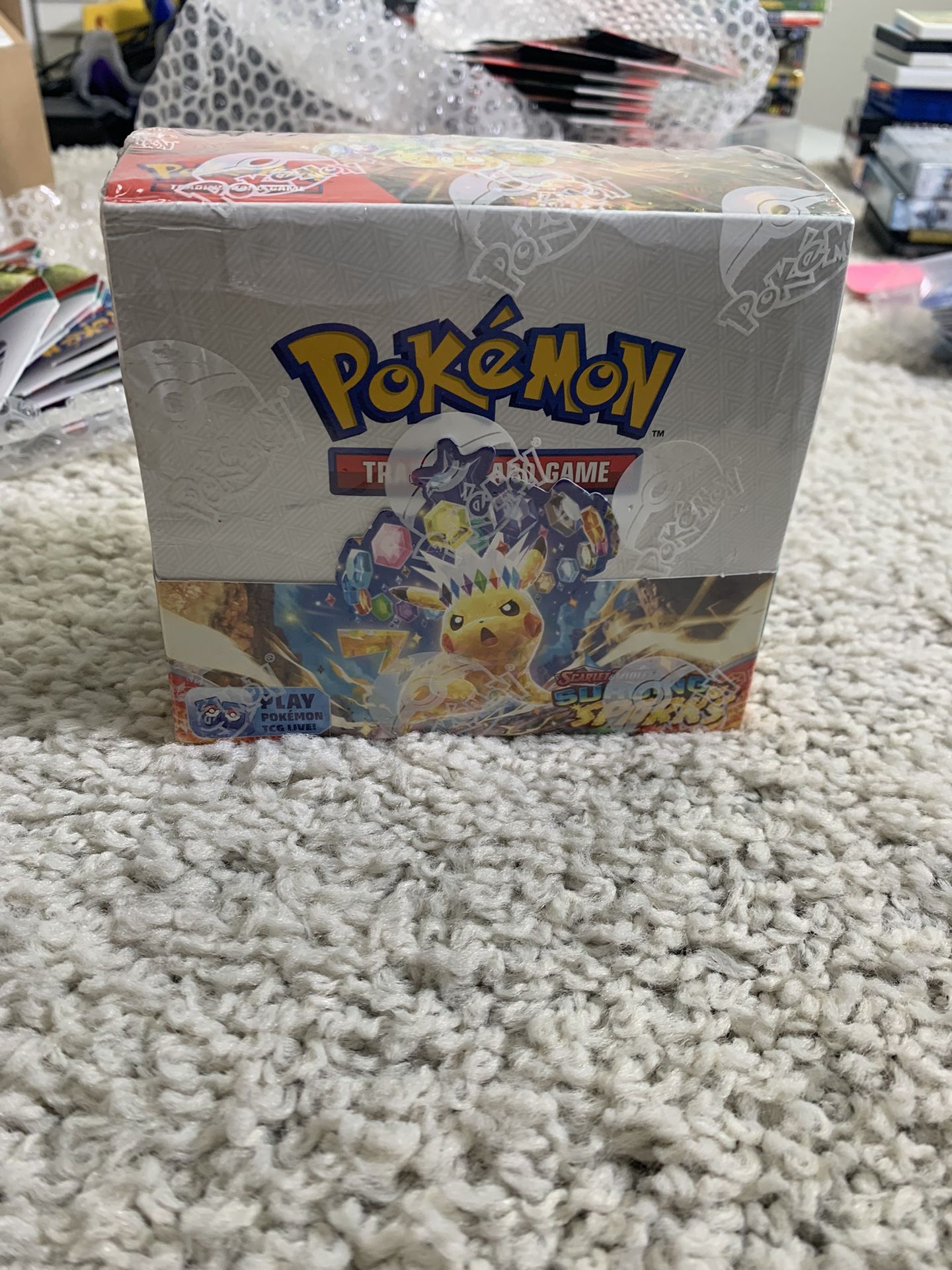 Pokémon Tcg Surging Sparks Booster Box 36 Packs Sealed