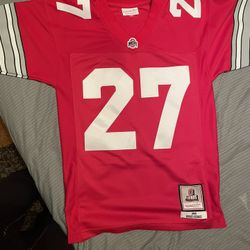 Mitchell & Ness Eddie George Ohio State Jersey