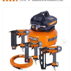 Rigid Compressor Nailer Bundle