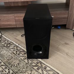 Sony 2.1 channel hi res sound bar system with wireless subwoofer