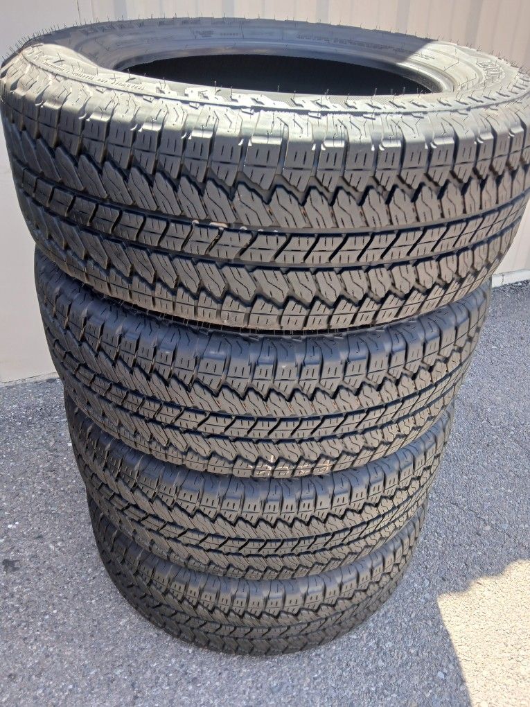 2024 ONLY TIRES 275/60/R20 BRIDGESTONE ALL-TERRAN 99 % $ 650