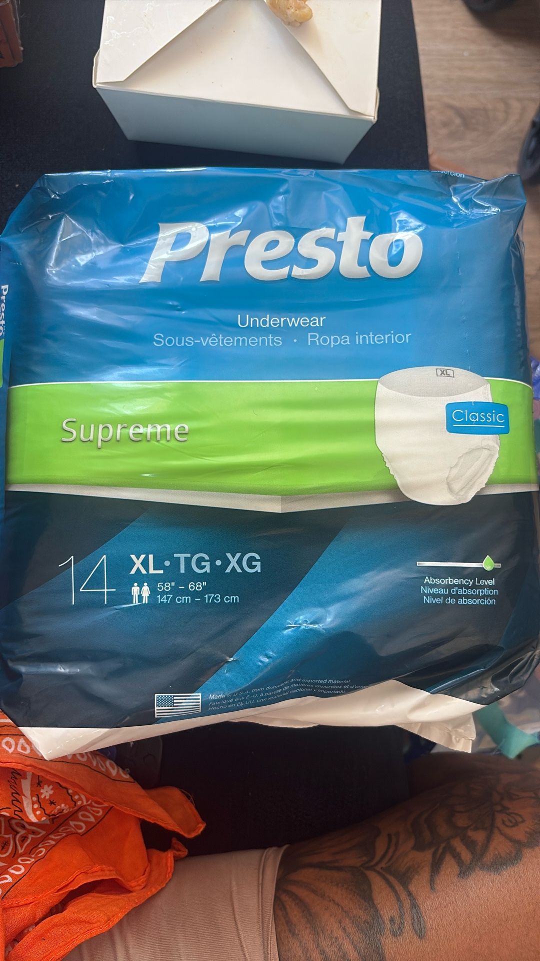 Presto Underwear (Supreme)