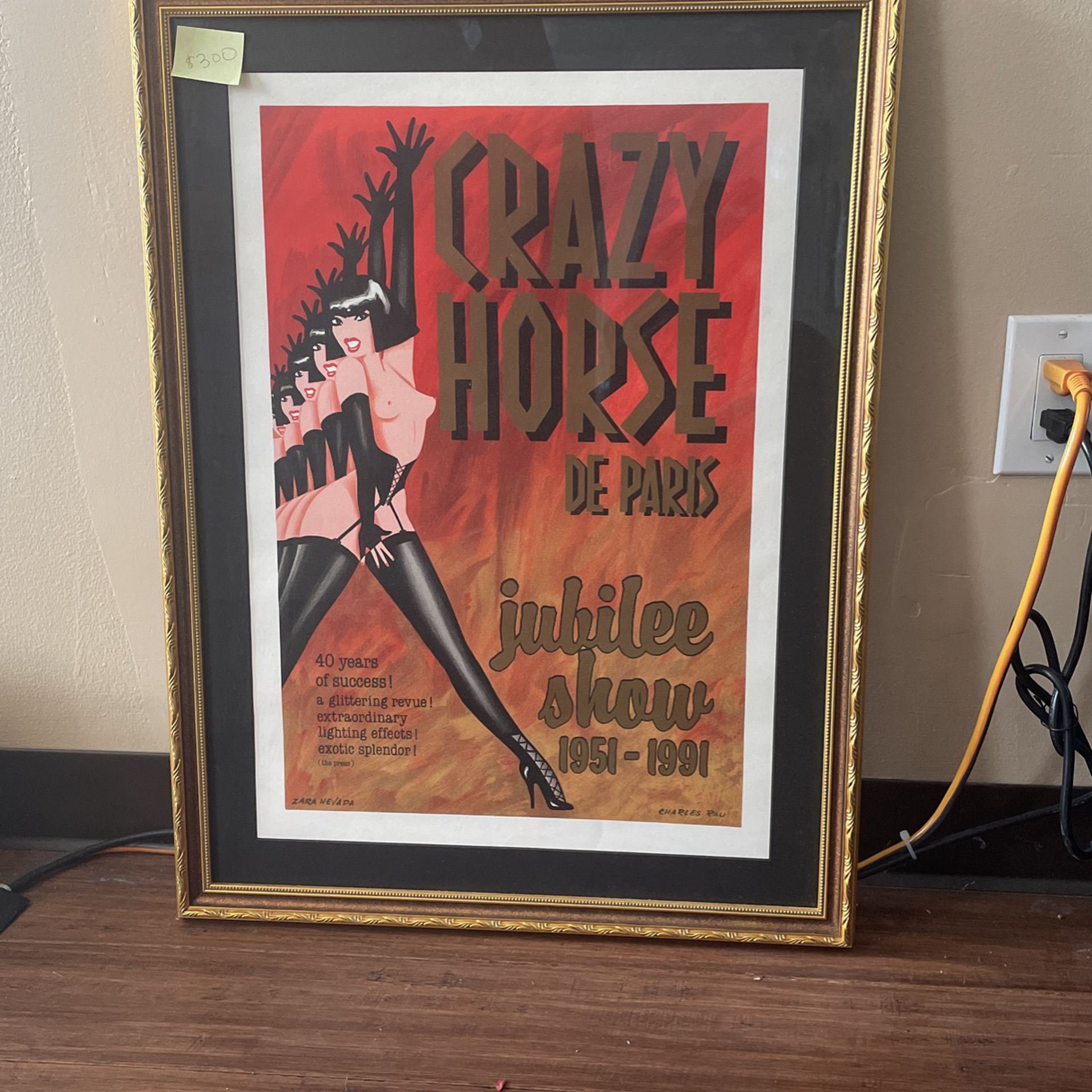Burlesque Printed Poster
