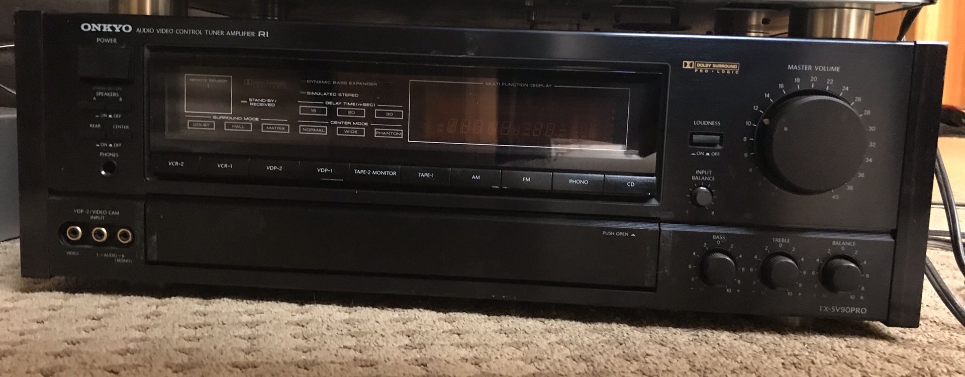 Onkyo Full system Tuner, Compact Disc, Equalizer and Double Cassette