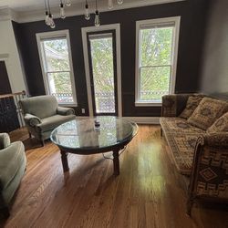 Living Room Furniture Set, Sofa, Chairs, Table.