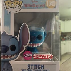 Stitch Funko Pop ( Flocked Exclusive  )
