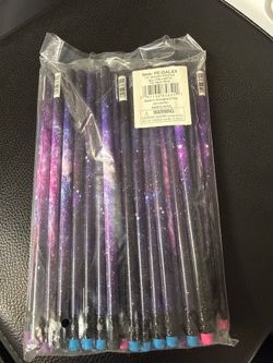 🌌 Galaxy Pencils 7.5 inch – 48 Pack, New