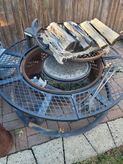 Very Nice Strong Large Fire Pit