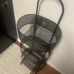 Metal Basket Storage (I Paid $70 - Like New)