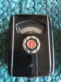 Antique photographers light meter