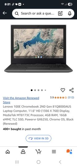 Lenovo Chromebook -refurbished -excellent- see Description.