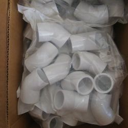 3/4" PVC 45° elbow pvc Garden Sprinkler Irrigation Landscaping Water Pipe