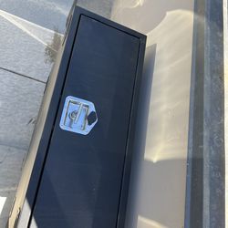 Truck or Jeep bed metal lock box