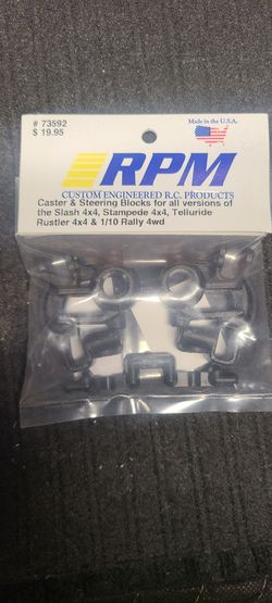 Traxxas rpm caster and steering blocks