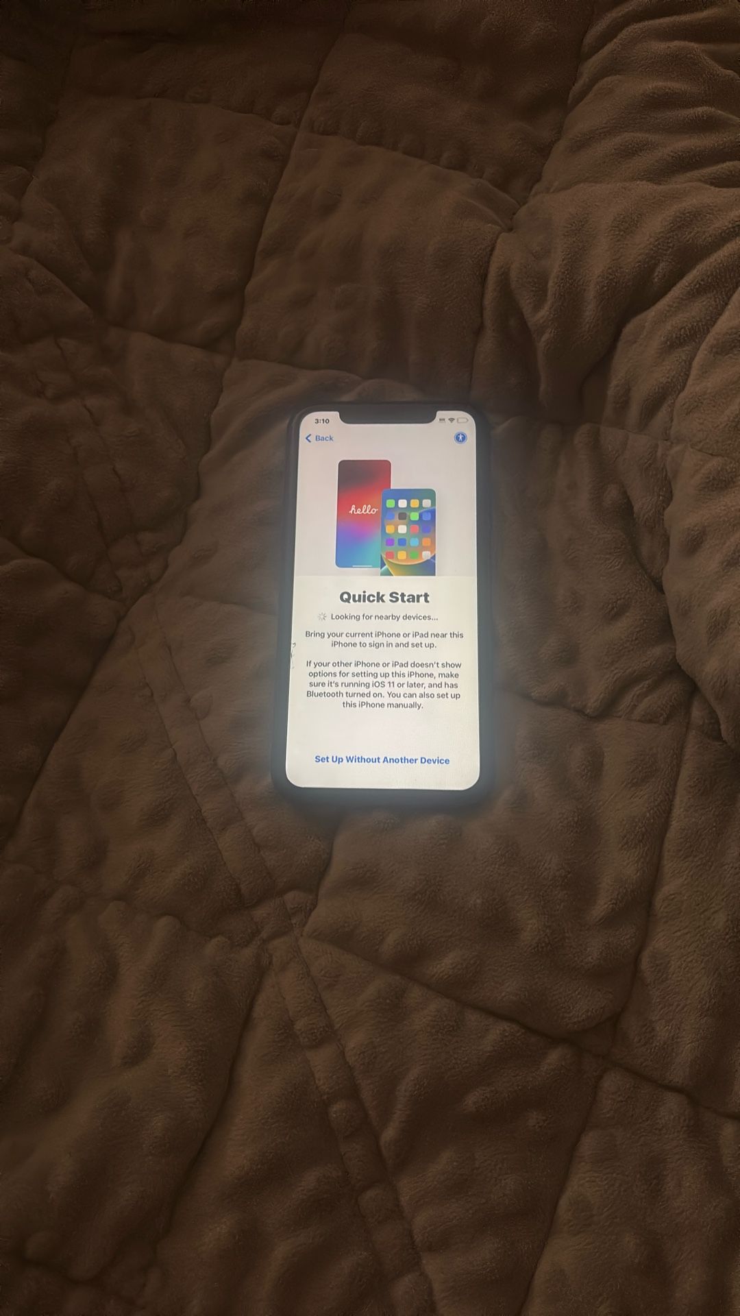 Locked iPhone 