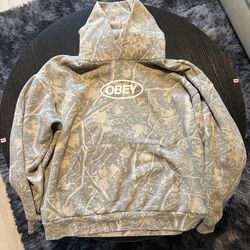OBEY camo hoodie