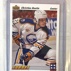 1991 Upper Deck Ice Hockey Christian Ruuttu E11